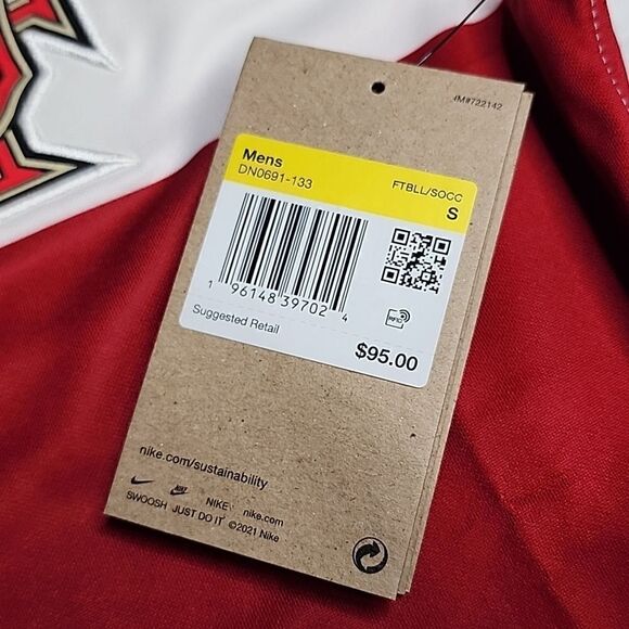 2338 NWT Portugal 2022/23 Stadium AwayMen's Nike Dri-FIT Soccer Jersey Size Smal - Picture 7 of 11
